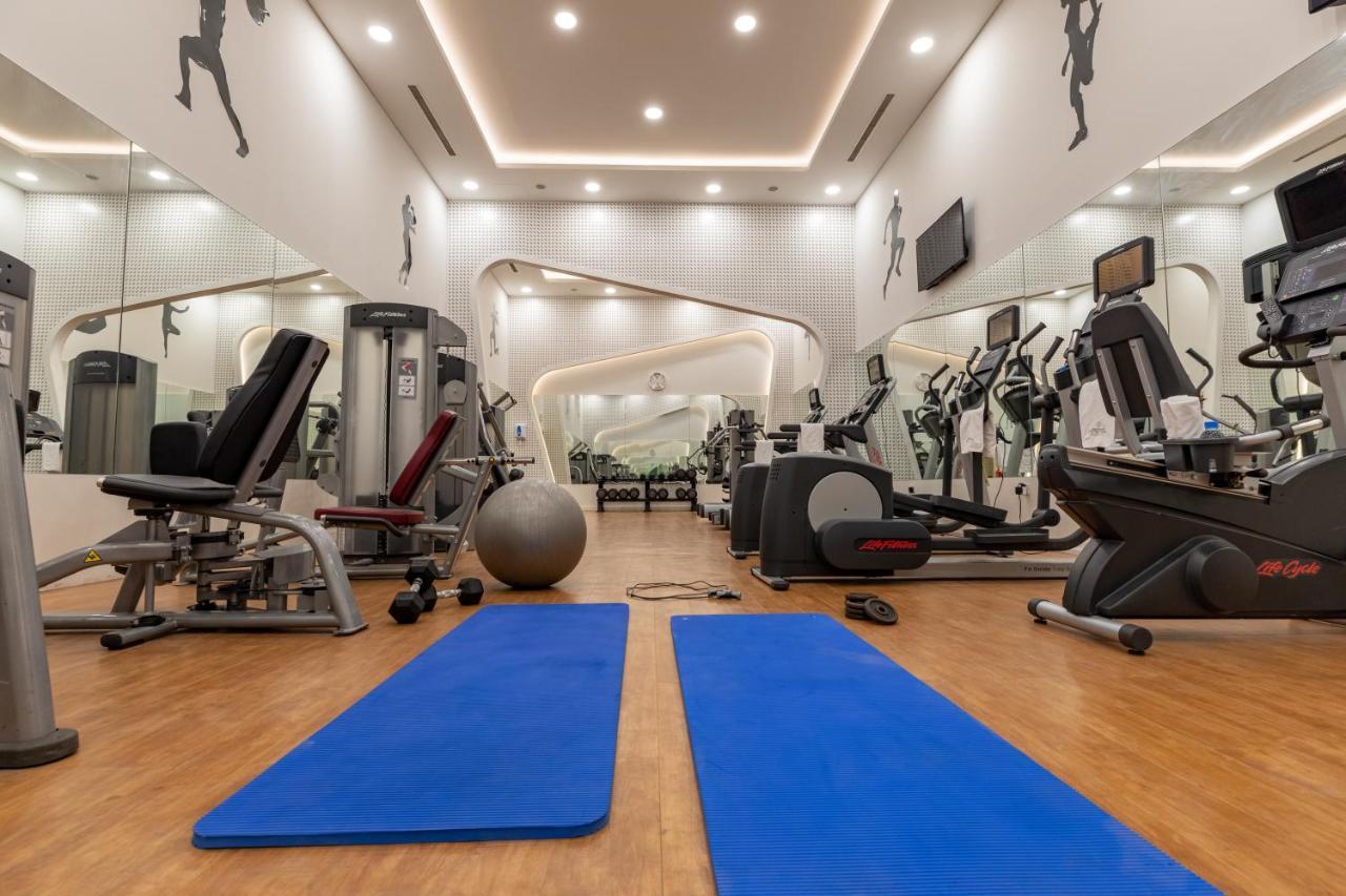 海岸线海滩穆尔瓦度假村 乌姆赛义德 外观 照片 The gym at the hotel