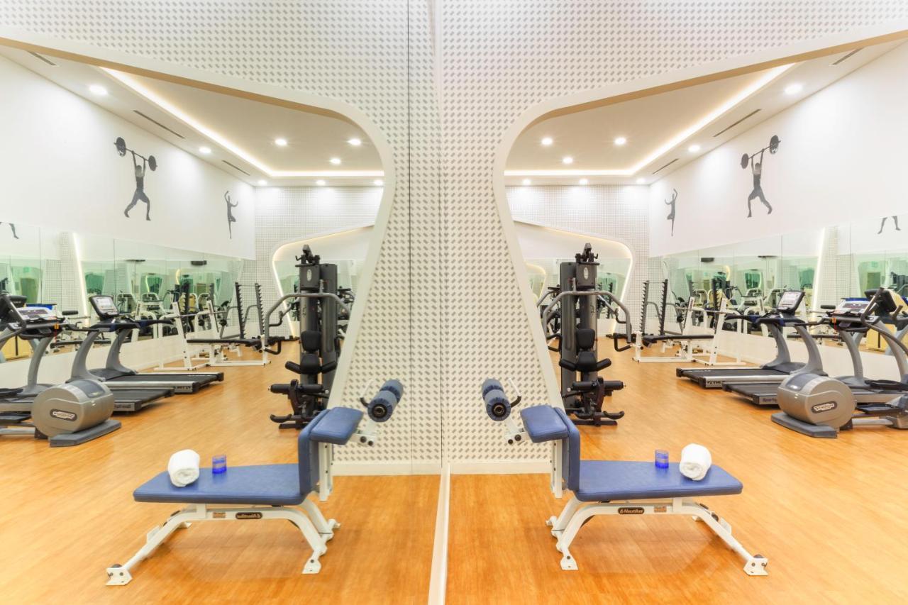 海岸线海滩穆尔瓦度假村 乌姆赛义德 外观 照片 The gym at the hotel